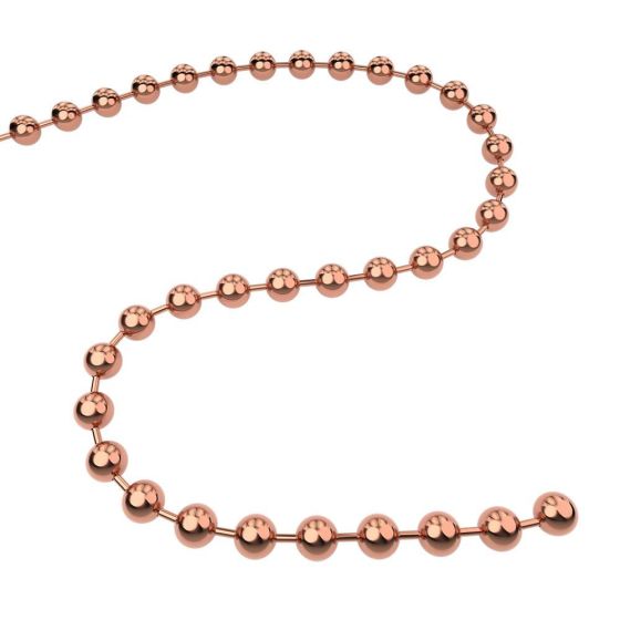 Q-Link Brand Bead Chain Copper 30''