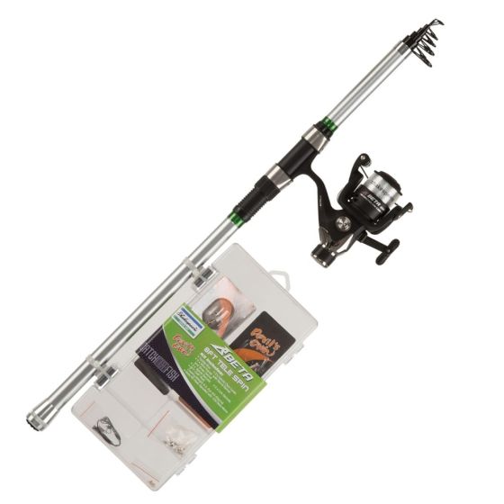 Shakespeare Catch More Fish 2 Telescopic 0.7/2.1oz, 8ft Spin Rod Combo