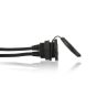 Fusion Bulk Head Mounted Combination USB and 3.5mm Jack