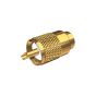 Shakespeare Gold plated brass PL259 Connector RG8/AU and RG213 cable