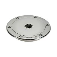 Osculati Stainless Steel Quick Opening Inspection Hatch - 247mm