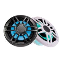 Fusion XS-FL77SPGW 7.7" RGB LED Marine Speakers 240W - Sports Grey