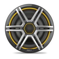 Fusion Apollo AP-SL10SPG 10" CRGBW LED Subwoofer 600W - Sports Grey