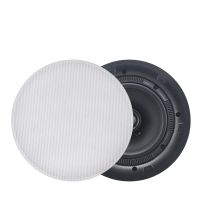 Fusion 6'' Super Flush Speaker Pair White Magnetic grills