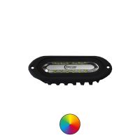 Shadow-Caster SCM-SL Flush Mount Spreader Light - Black with RGB