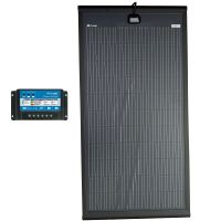 Solar Technology 120W SlimEdge Rigid MHD Solar Panel & 10A PMW