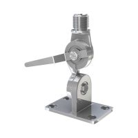 Shakespeare Ratchet mount stainless steel HD 1- 14'' Deck Mount