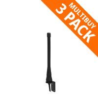Shakespeare_Unity_gain_0.15m_V_Tronix_Heliflex_helical_stub_antenna