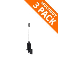 Shakespeare_Unity_Gain_0.5m_RIB_Raider_Black_SS_whip_antenna_for_RIBS