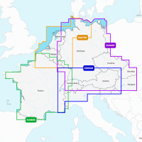 Navionics Central Europe Regular Charts