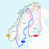 Navionics Scandinavia Lakes & Rivers Regular Charts