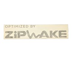 Zipwake Decal - White 230 x 50mm