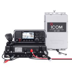 Icom M804 MF/HF SSB Transceiver & AT141 Antenna Tuner Unit - 12V