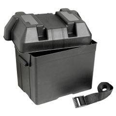 Osculati Black Moplen Battery Box - 95Ah
