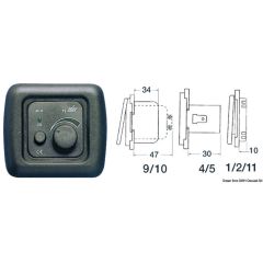 Osculati Dark Grey Electronic Dimmer Switch - 40W