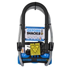 Oxford_Shackle_14_Duo_U_Lock_320mm_with_1.2m_x_12mm_Cable_Blue/Black