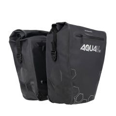 Oxford Aqua V 32 QR Double Pannier - Black 