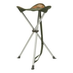 Shakespeare Compact Folding Stool - Brown/Green