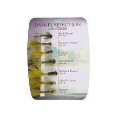 Shakespeare Sigma Fly Selection - Damsel Nymphs - 7 Assorted Styles