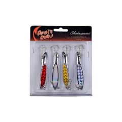 Shakespeare Devil Own 4 Piece Slither Lure Selection - 28g