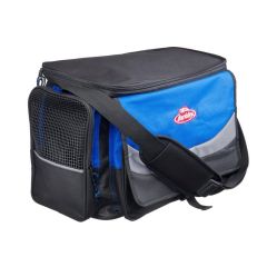 Berkley System Bag XL with 4 Tackle Boxes - Blue/Grey