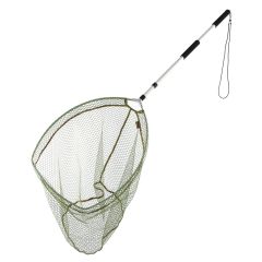 Snowbee  Boat And Bank Landing Net - Silver/Green