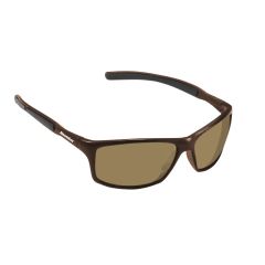 Snowbee Classic Wrap-Around Full Frame Sunglasses - Brown / Amber