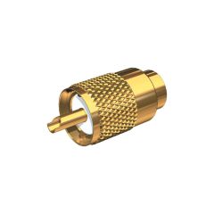 Shakespeare Gold Plated PL259 connector UG175 adapter RG58 cable