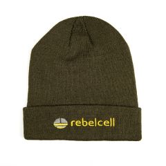 Rebelcell Branded Beanie Cap - Khaki