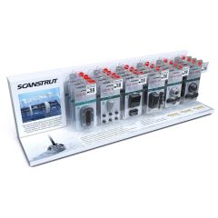 Scanstrut Cable Seals - Stocked Counter Top Aluminium Retail Display