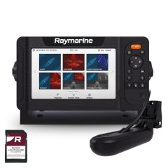 Raymarine Element 7HV with HV-100+ Transducer & LightHouse 2 Download Chart