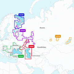 Garmin Navionics+ Eastern Europe Regular Areas