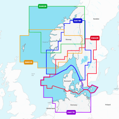 Garmin Navionics+ North West Europe Regular Areas
