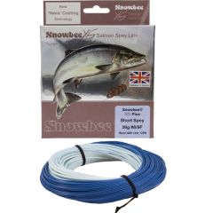 Snowbee XS-Plus Short Spey Line with Continuous Running Line - Blue