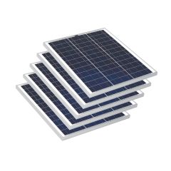 Solar Technology 5 x 45W Rigid Solar Panels Pack