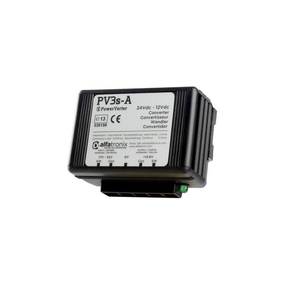 Alfatronix Powerverter CONVERTOR 24V DC - 12V DC Non Isolated 3A DUAL 