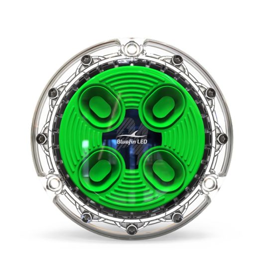 Bluefin LED Polymer Piranha P4 SM Light - Emerald Green