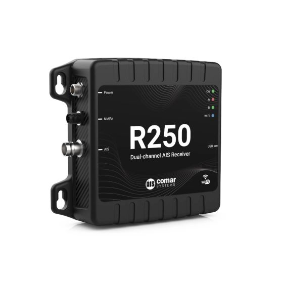 Comar R250 Dual Channel AIS Receiver with USB  NMEA & Wi-Fi