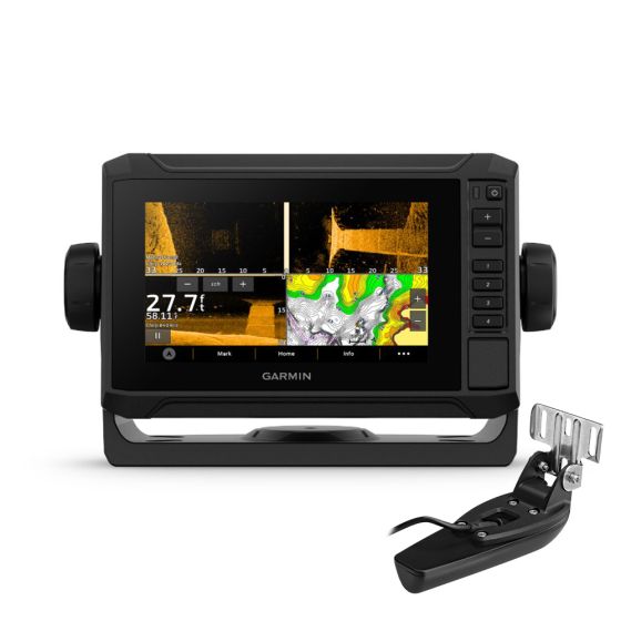 Garmin ECHOMAP UHD2 Touch 65sv Chartplotter With GT20-TM Transducer