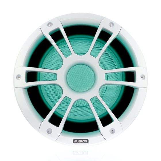Fusion SG-SL102SPW 10" CRGBW LED Marine Subwoofer 600W - Sports White