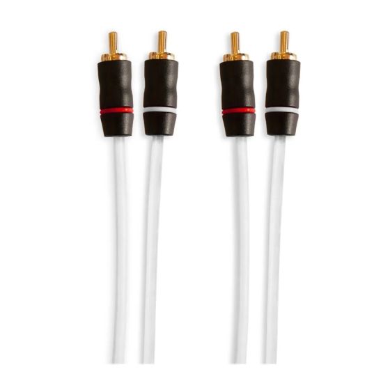 Fusion RCA Cables - 2 Channel  25ft (7.62m)