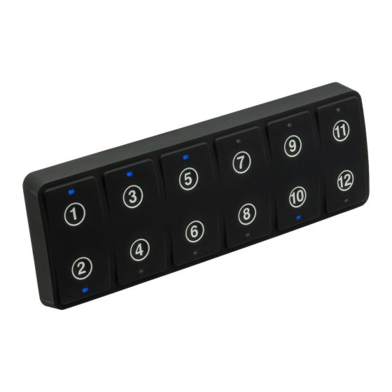 Maretron Mpower CKM12 Keypad & CKM-NMEA Adapter - Numbered Buttons