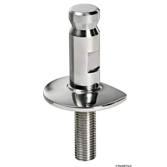Osculati AISI316 Stainless Steel Male Stanchion Oval Base
