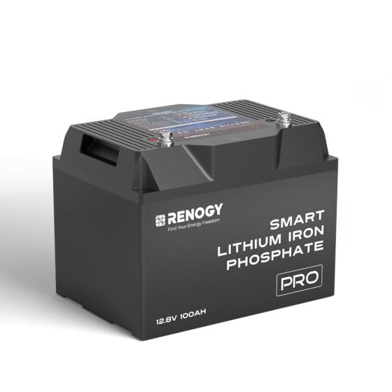 Renogy Pro Deep Cycle Lithium Battery With BT & Heating - 12V 100Ah 