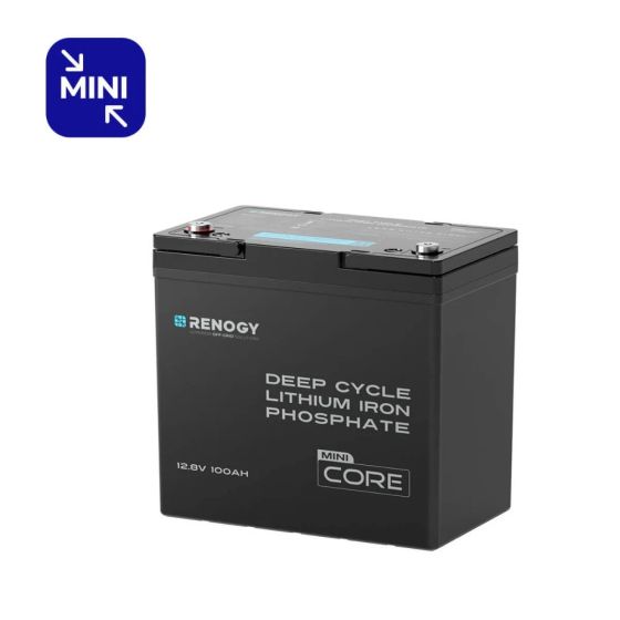 Renogy CORE Mini Lithium Iron Phosphate Battery - 12V 100Ah