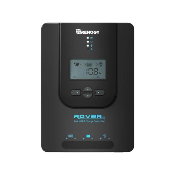 Renogy Rover Li MPPT Solar Charge Controller With Bluetooth - 20A