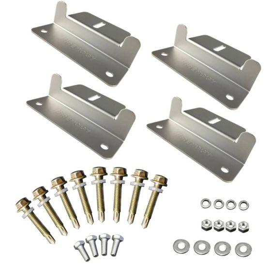 Renogy Solar Panel Mounting Z Brackets - Set of 4