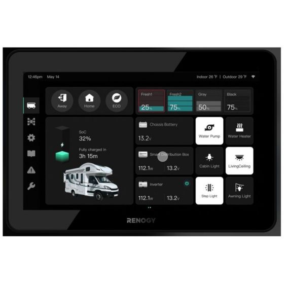 Renogy ONE Vision - 7'' Touchscreen Control Panel