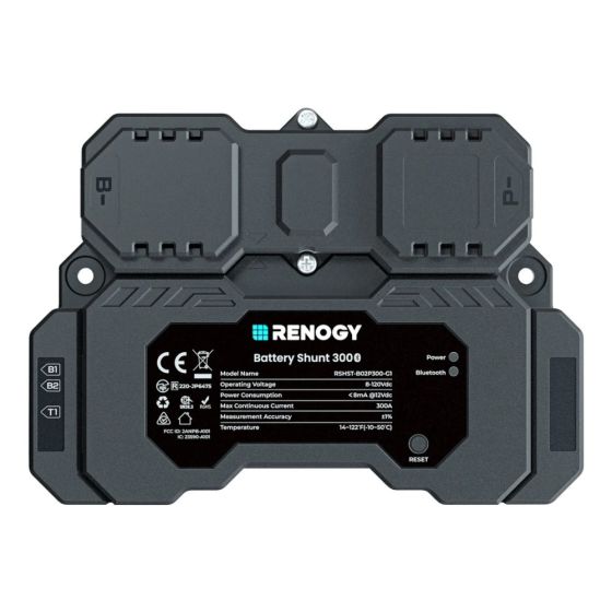 Renogy Core Battery Shunt With Bluetooth - 300A