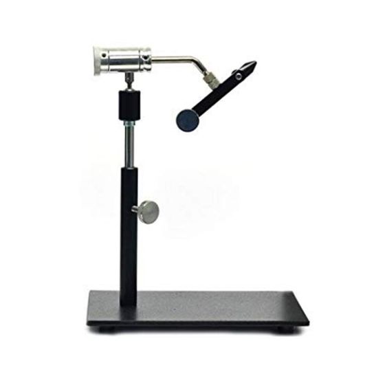 Snowbee Fly-Mate Fly-tying Pedestal Vice - Ball - Silver/ Black